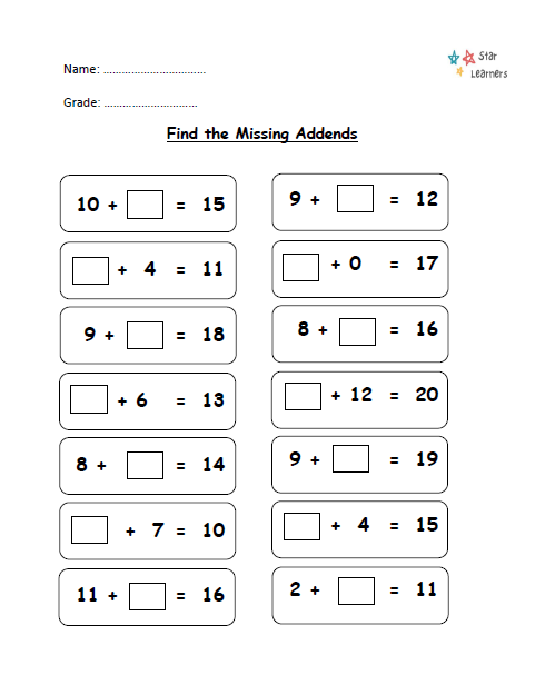 find-missing-addends-teach-on