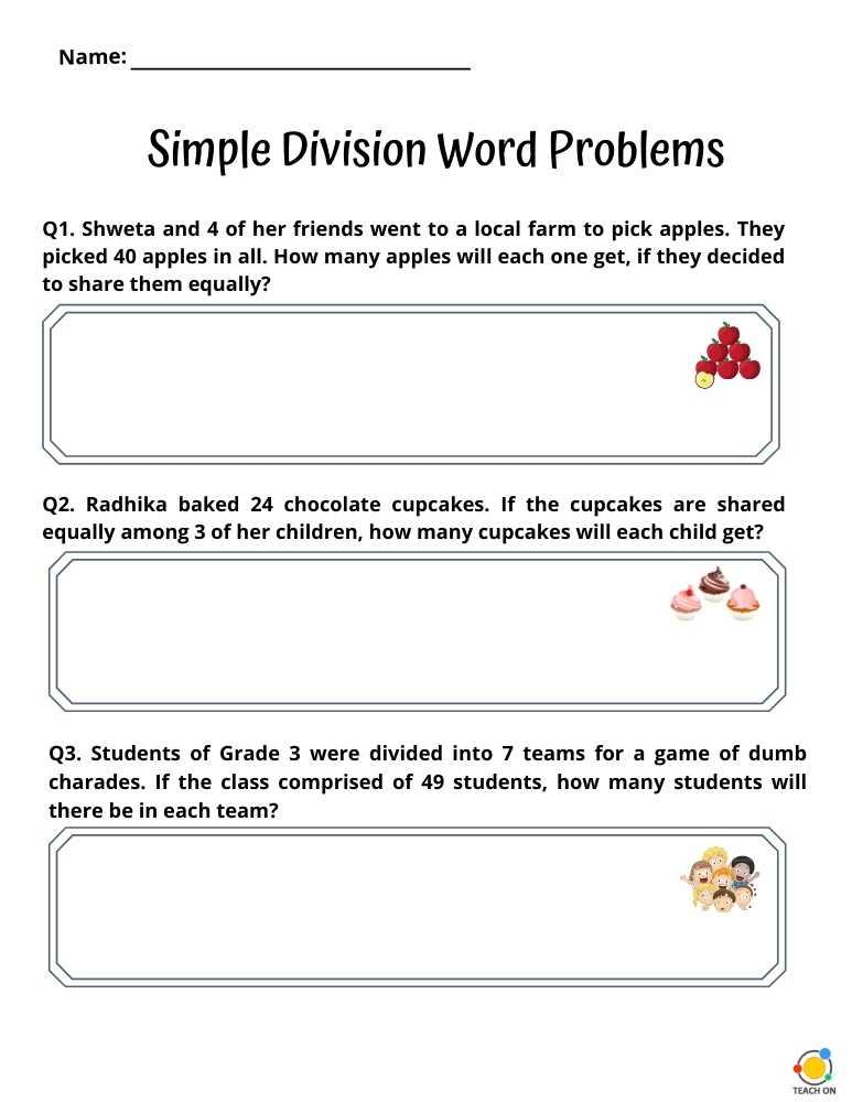 simple problem solving division