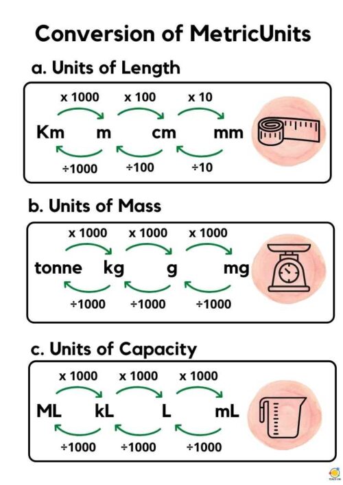 my homework lesson 2 metric units of capacity