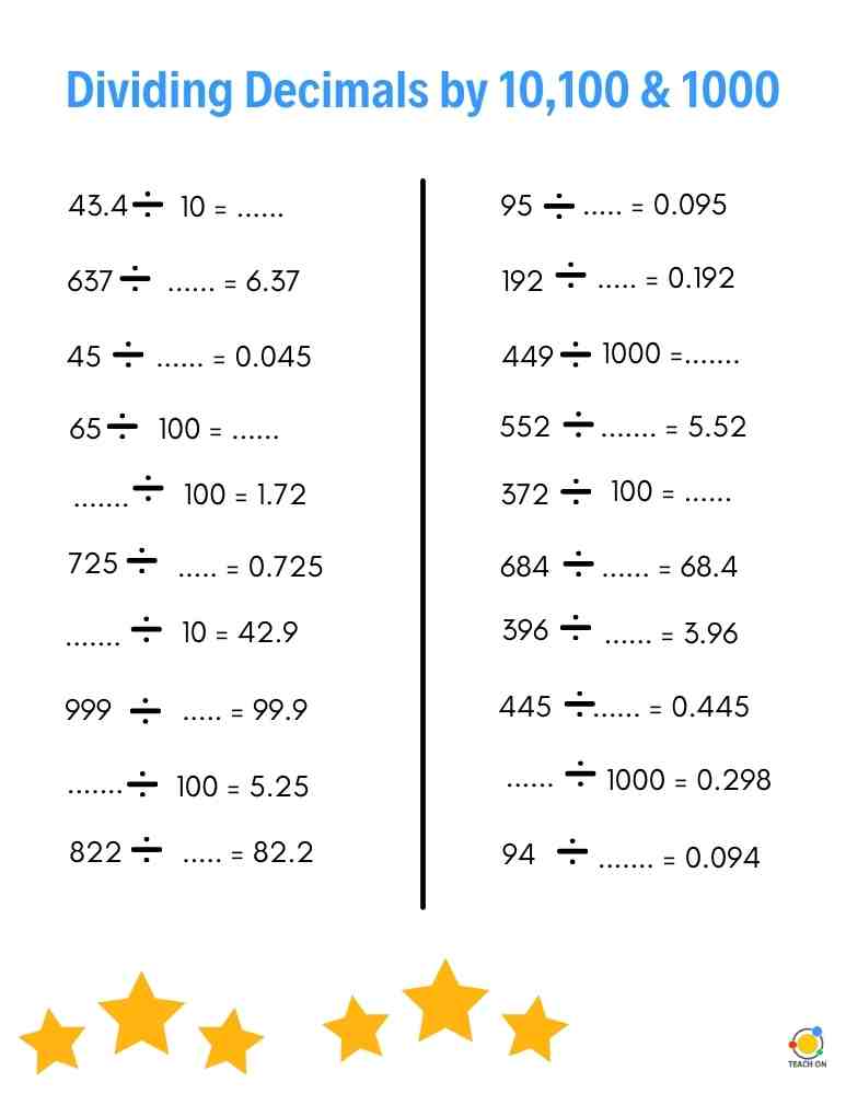 decimal-division-by-10-100-1000-teach-on